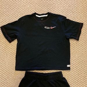 Nike Just Do It tee embroidered